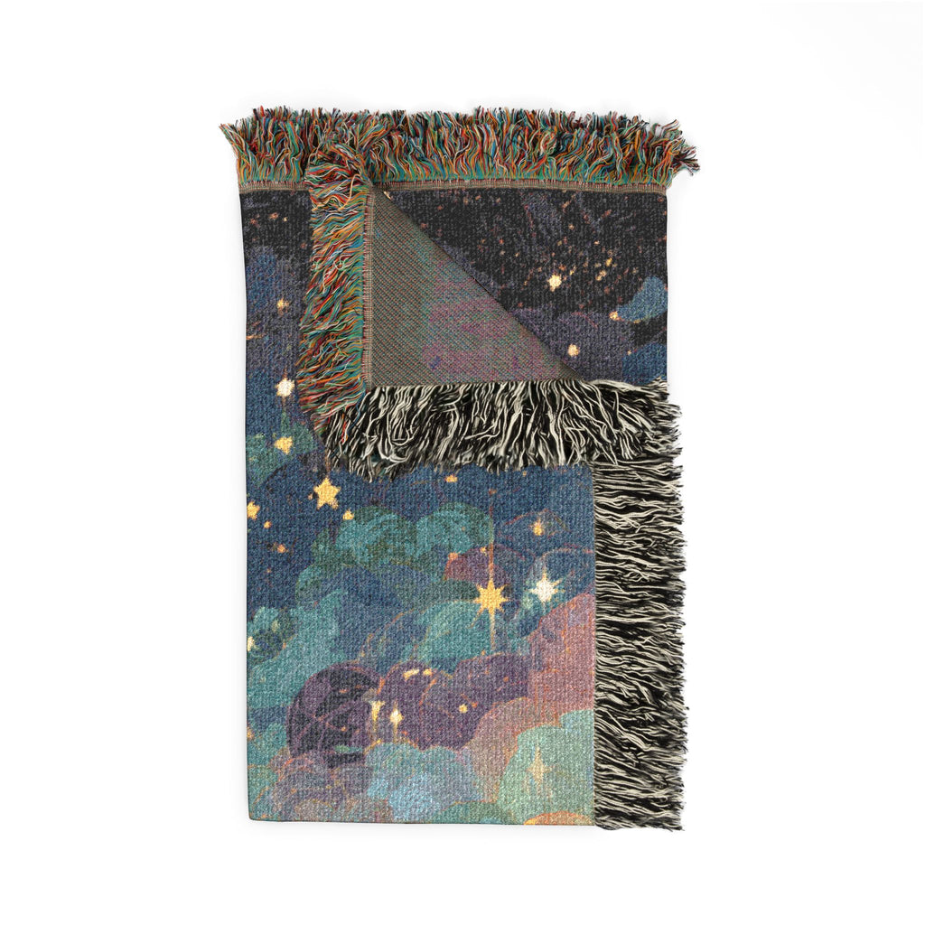 Abstract Celestial Moon and Stars