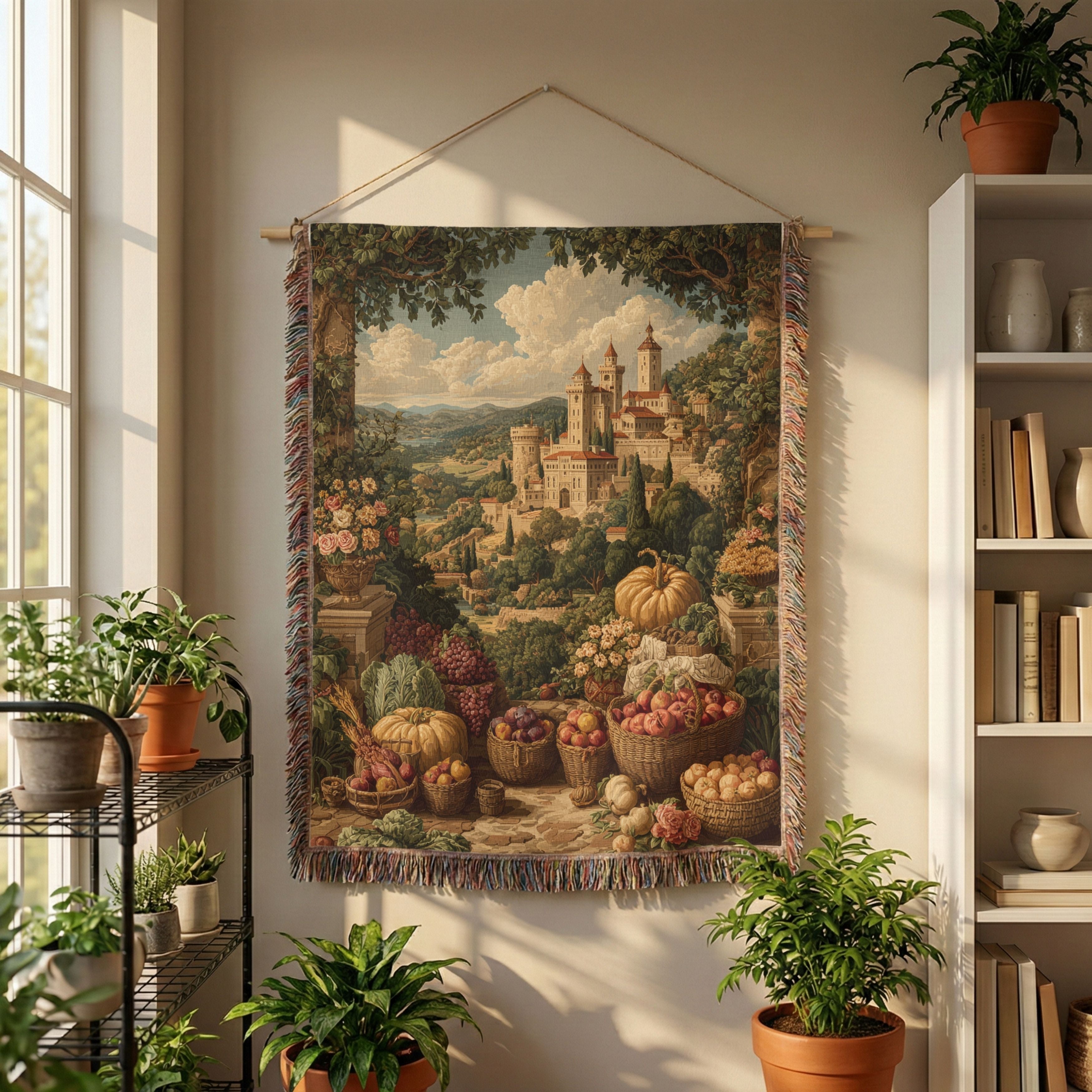 Vintage Tapestry Village