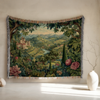 Vintage Tapestry Landscape