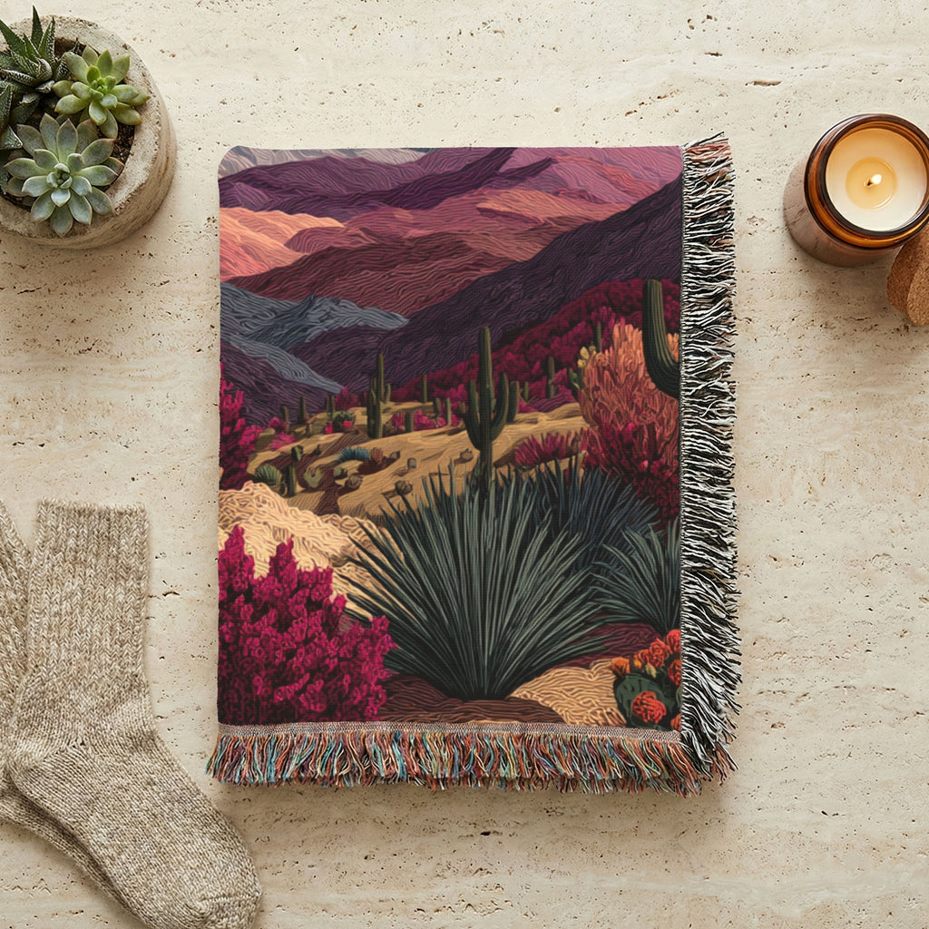 Desert Sunset Landscape
