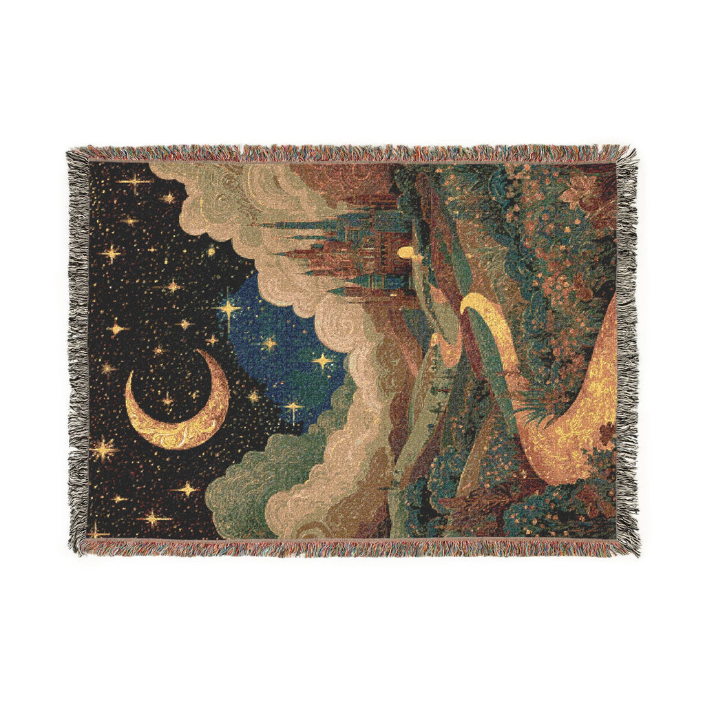Crescent Moon Nightscape