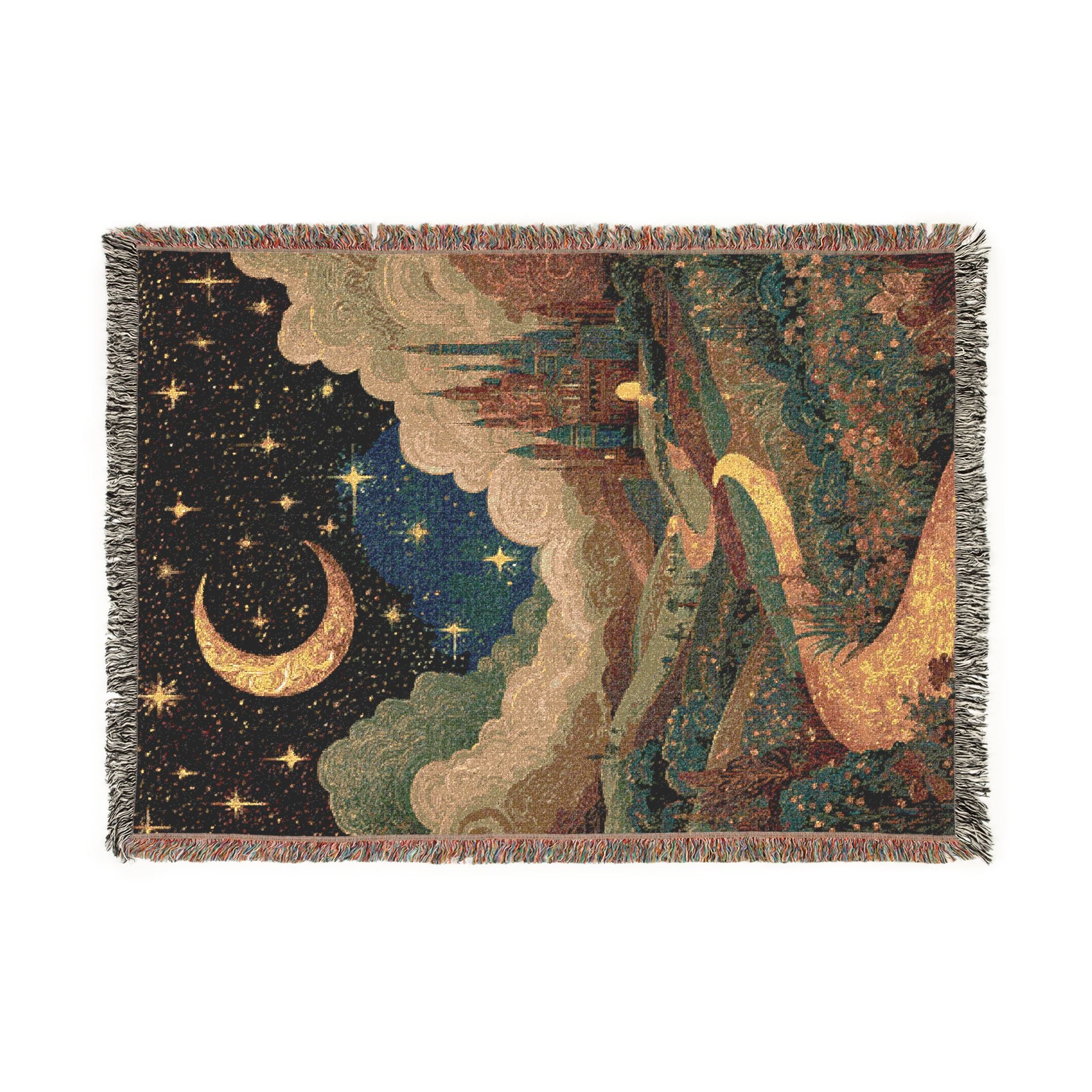 Crescent Moon Nightscape