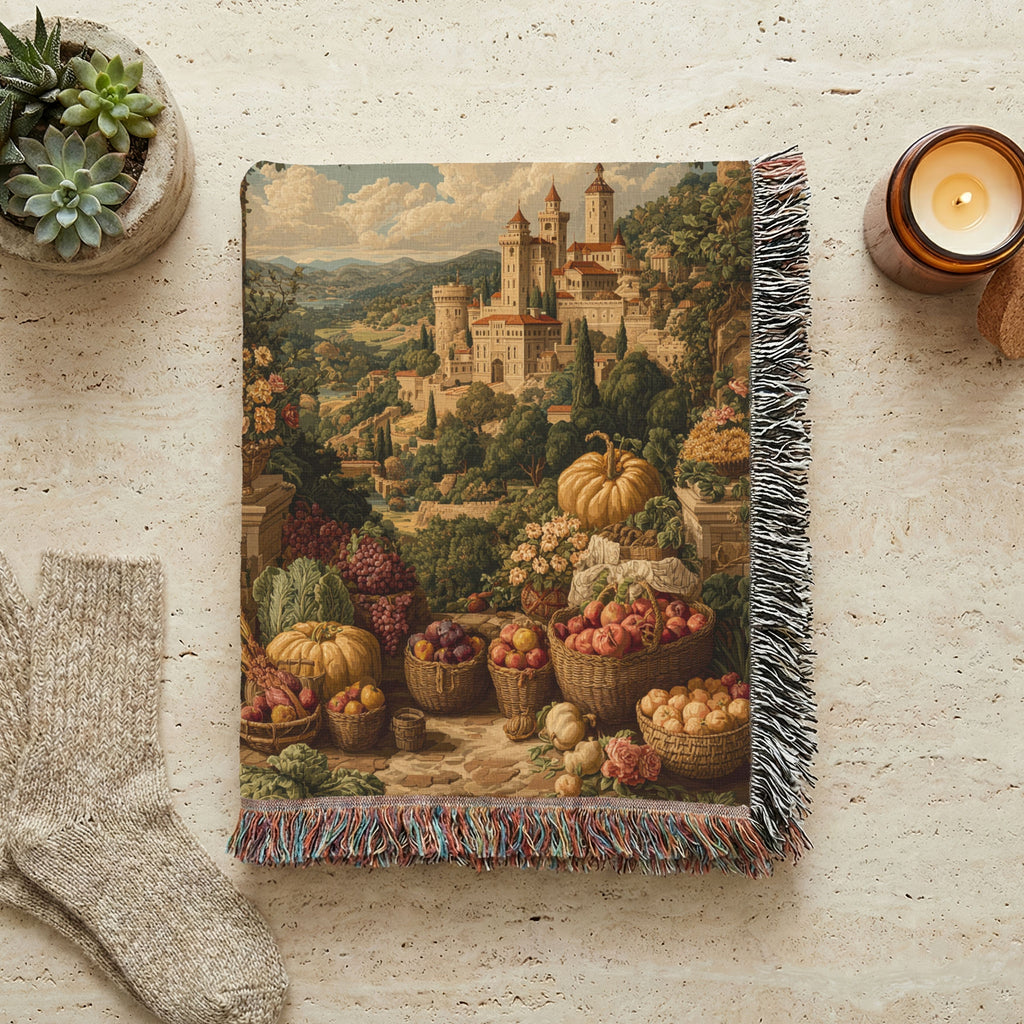 Vintage Tapestry Village