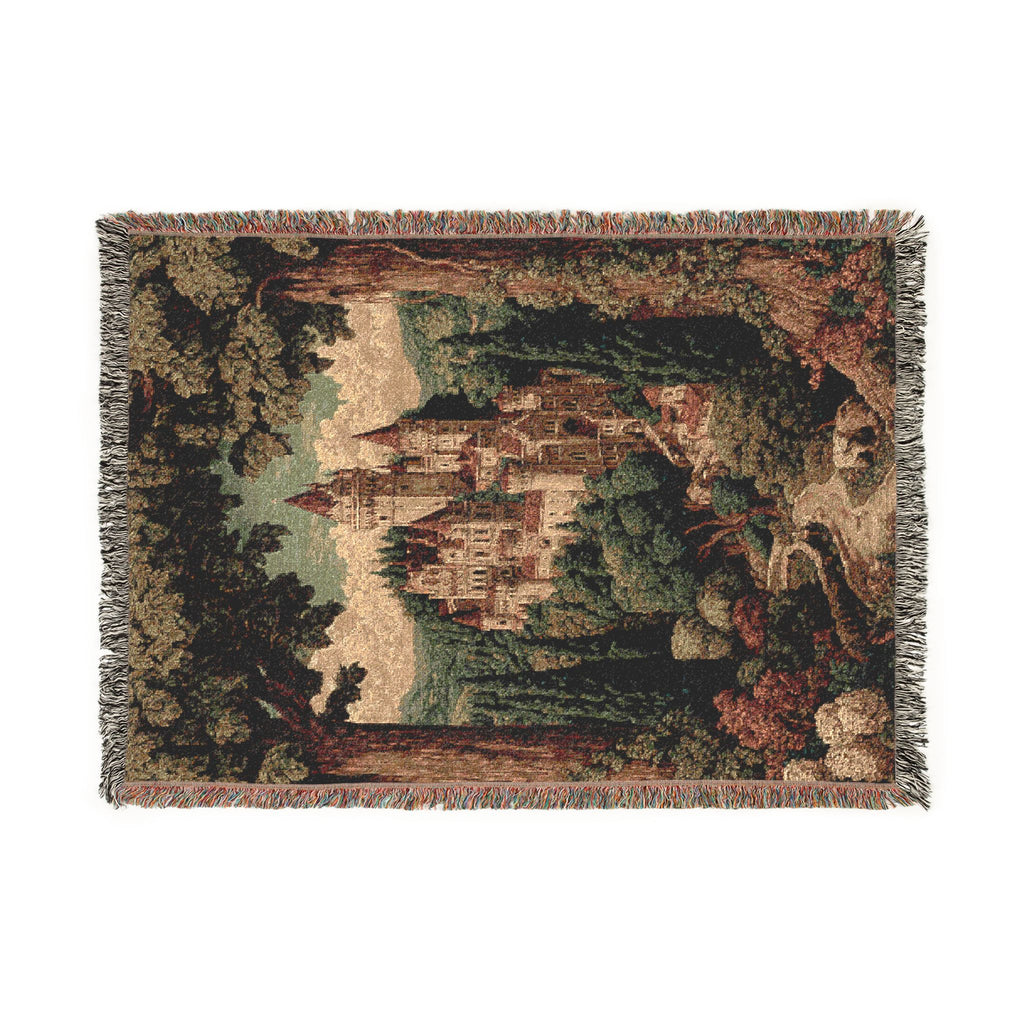 Vintage Tapestry Castle