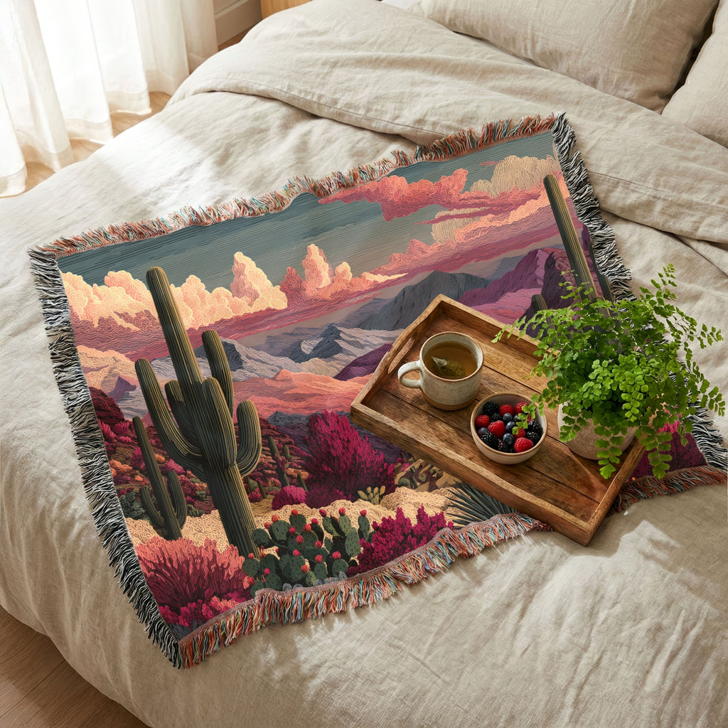 Desert Sunset Landscape