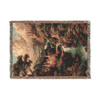 Abstract Earth Tones Tapestry