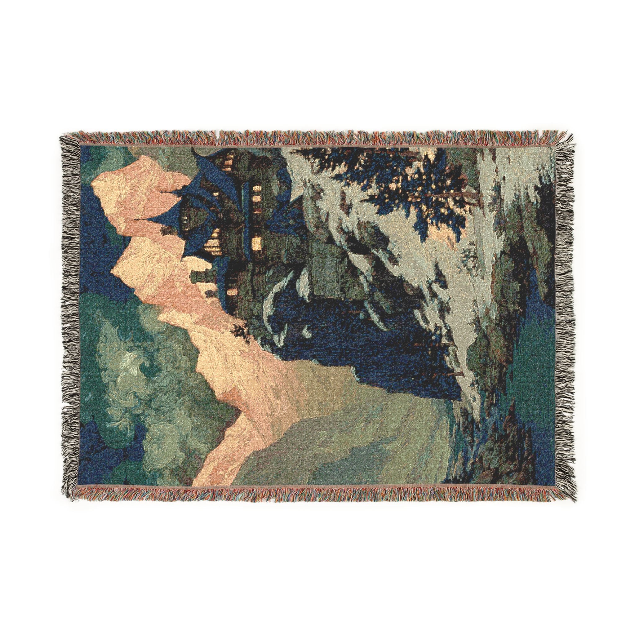 Abstract Mountain Landscape