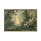 Misty Woodland Landscape