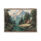Mountain Cabin Landscape