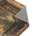 Vintage Castle Medieval Rug