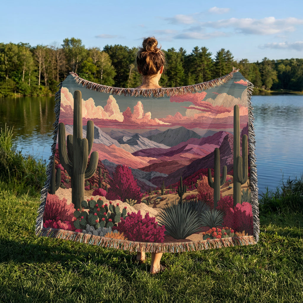 Desert Sunset Landscape