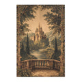 Vintage Castle Medieval Rug
