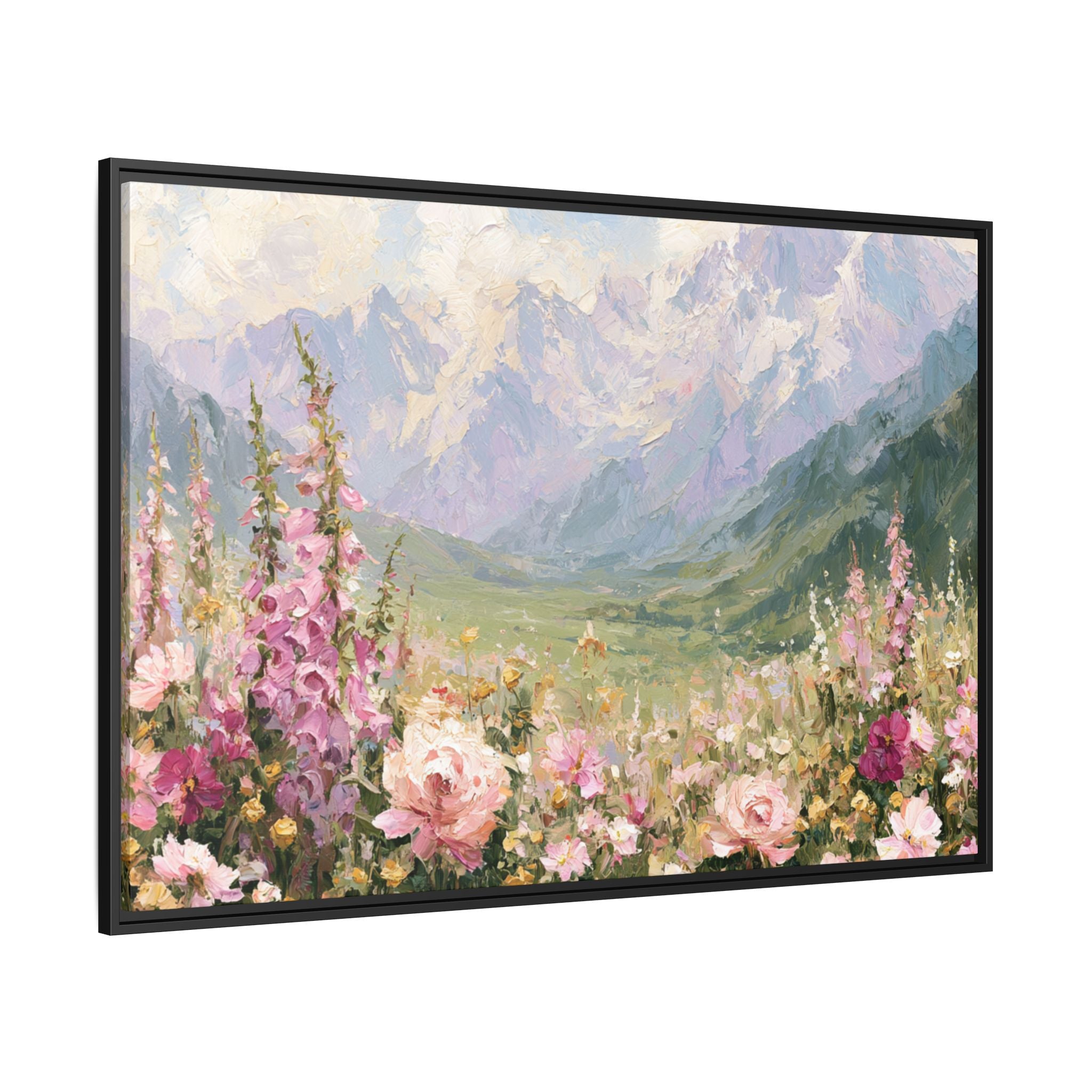 Colorful Alpine Canvas Wall Art