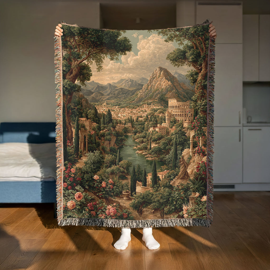 Abstract Pixelated Landscape