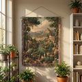 Abstract Pixelated Landscape