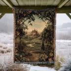 Vintage Cottage Forest Path