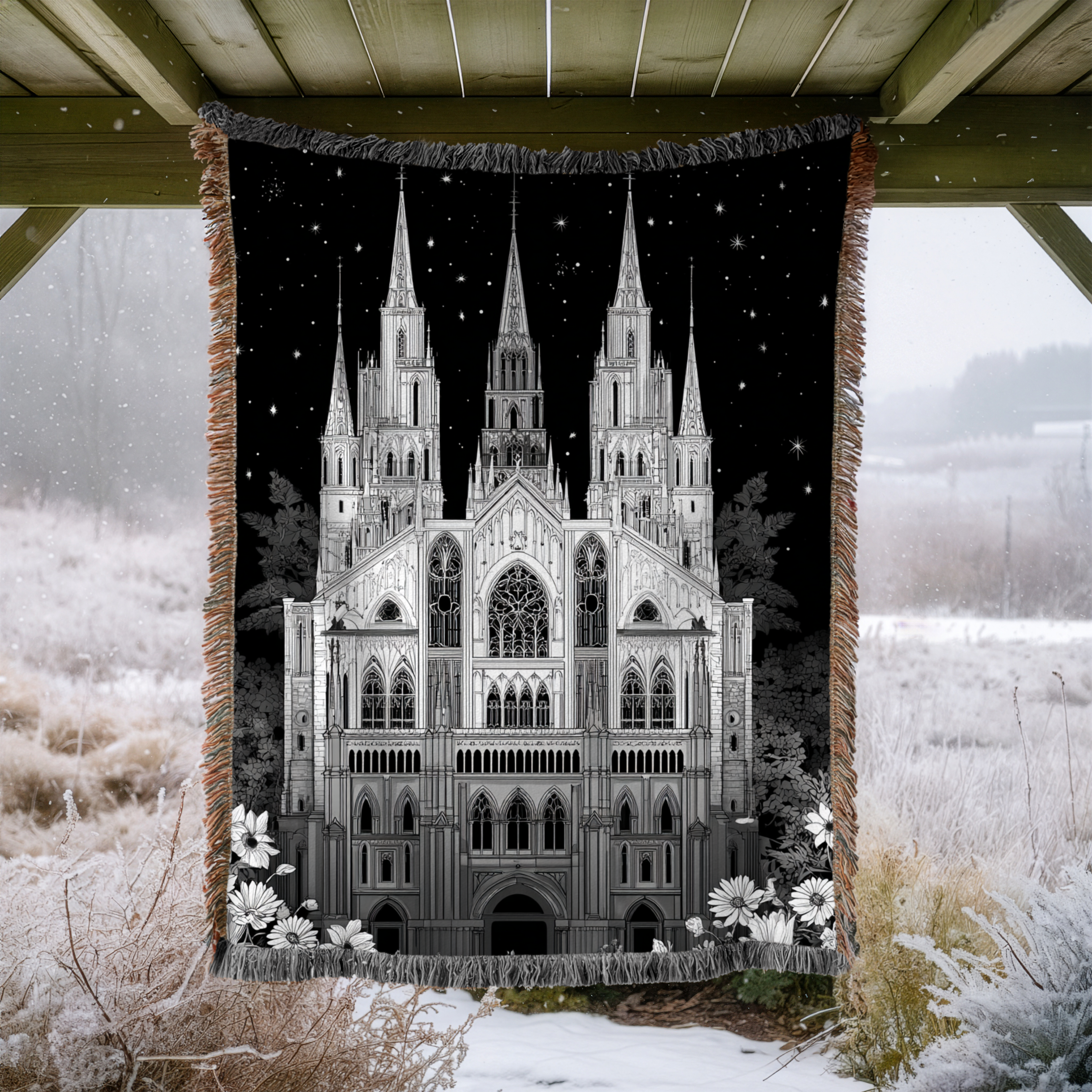 Gothic Cathedral Moon
