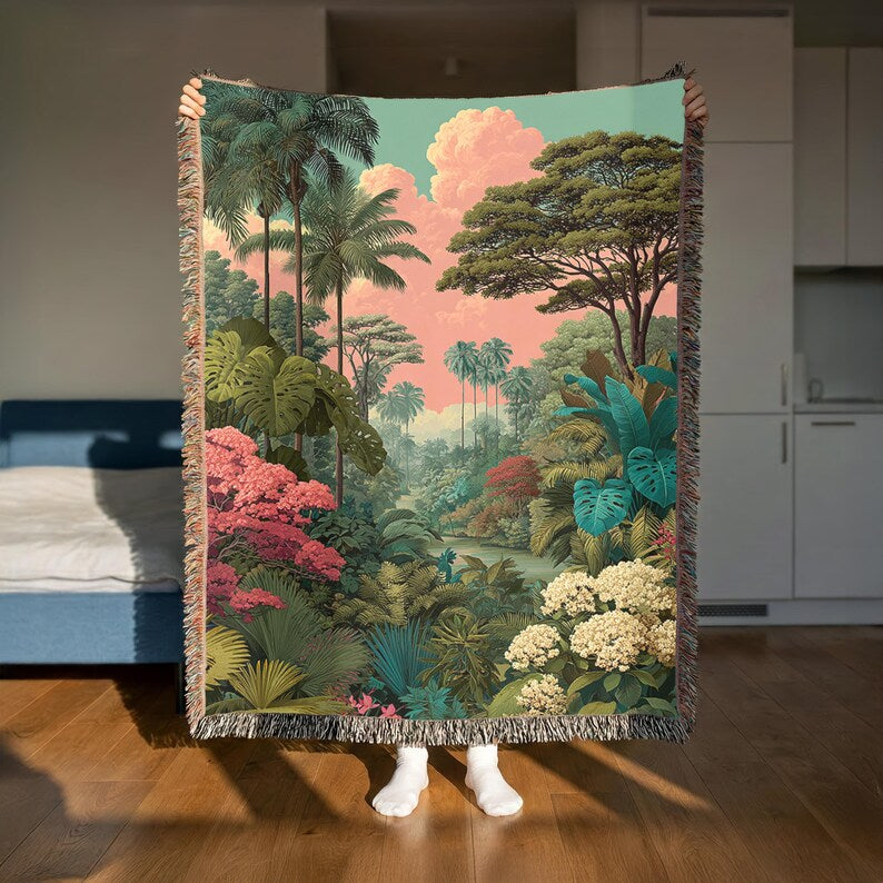 Tropical Floral Landscape
