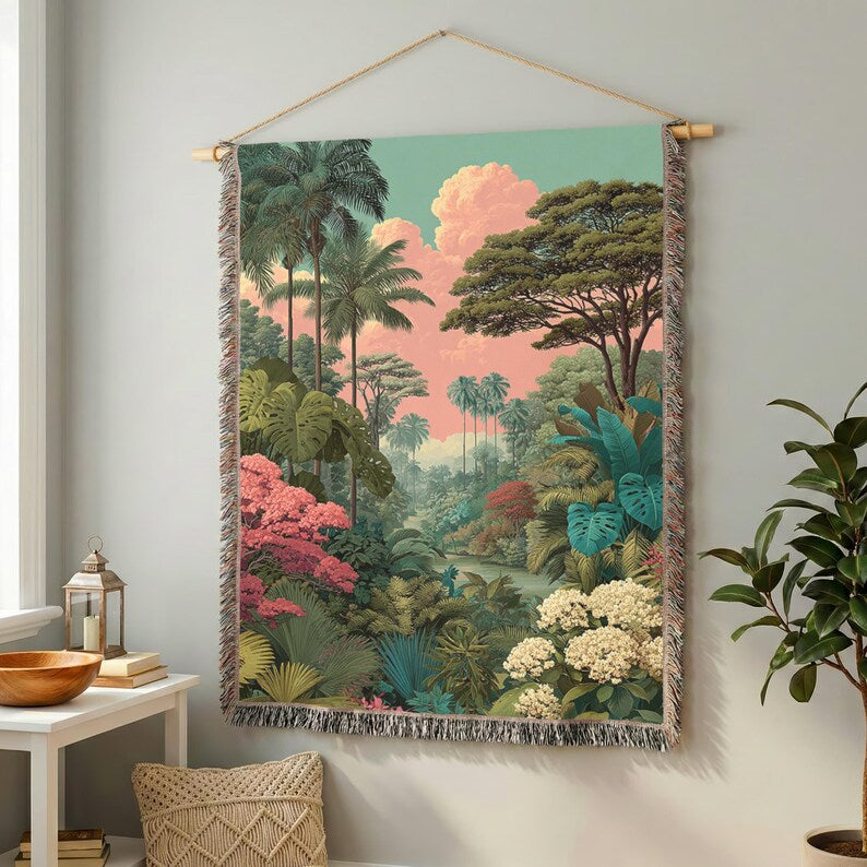 Tropical Floral Landscape