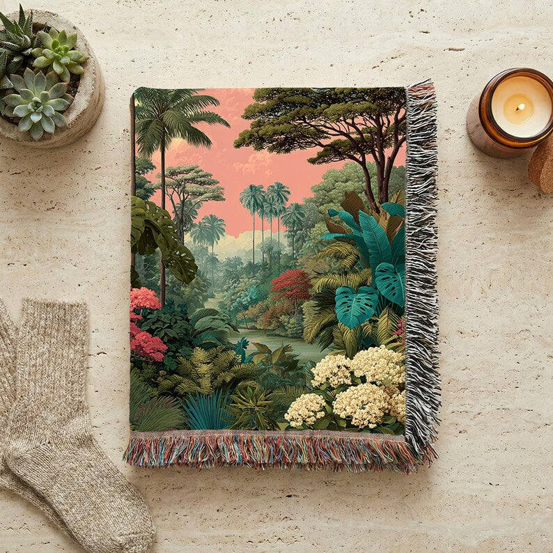 Tropical Floral Landscape