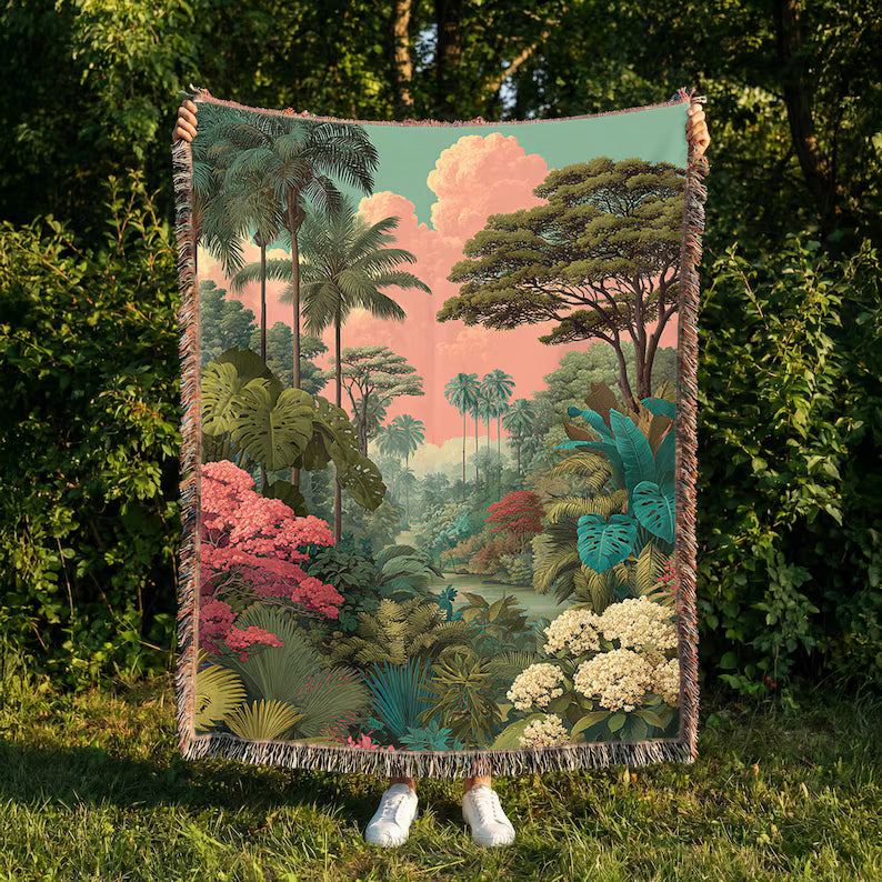 Tropical Floral Landscape