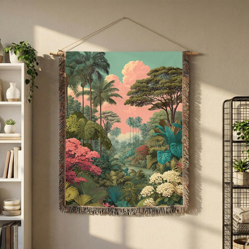 Tropical Floral Landscape