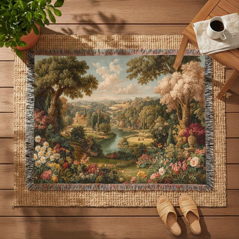 Vintage Landscape Tapestry