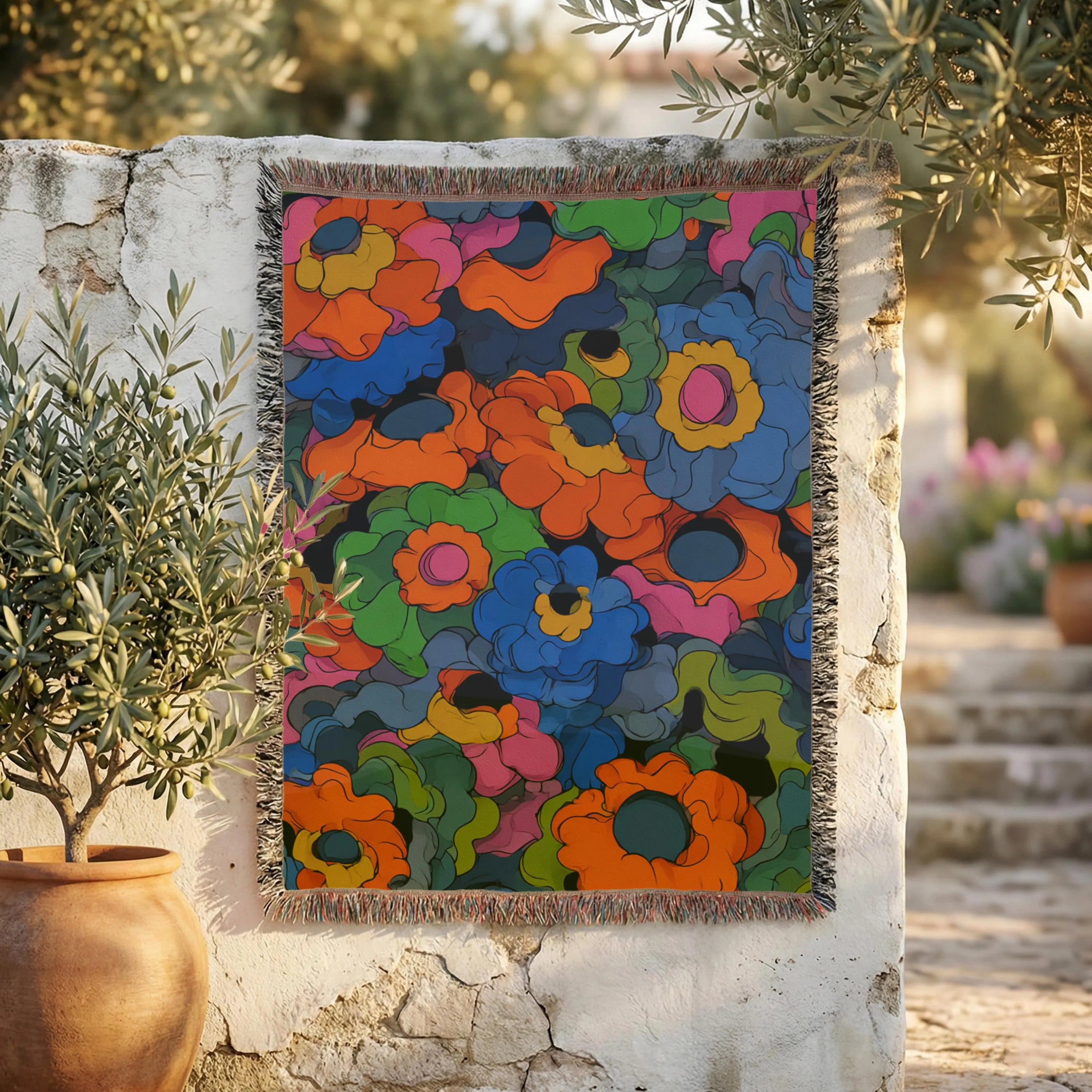 Abstract Floral Pattern