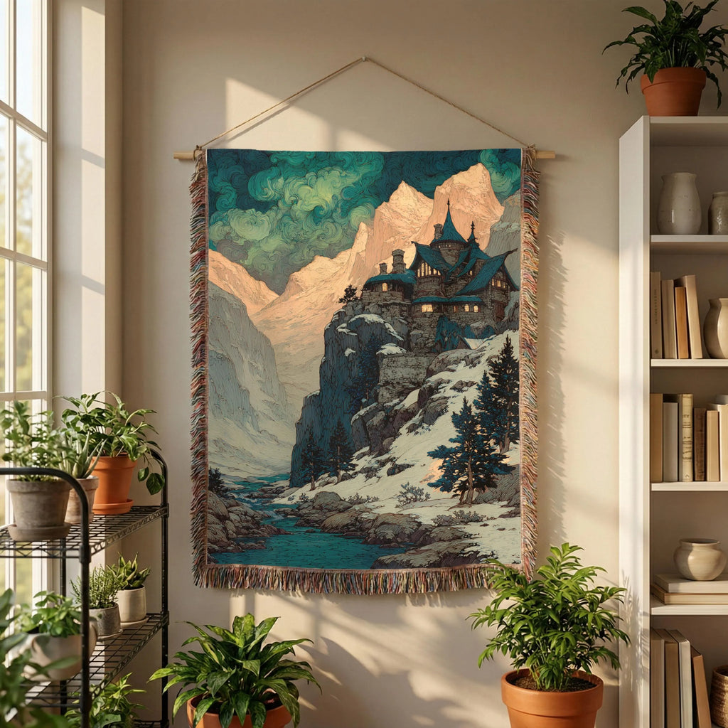 Abstract Mountain Landscape