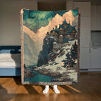 Abstract Mountain Landscape