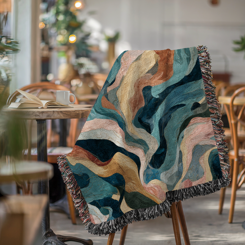 Abstract Marble Swirl